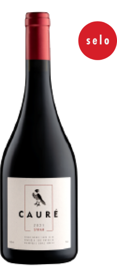 Cauré, vinho 100% Syrah da Vinícola São Patrício